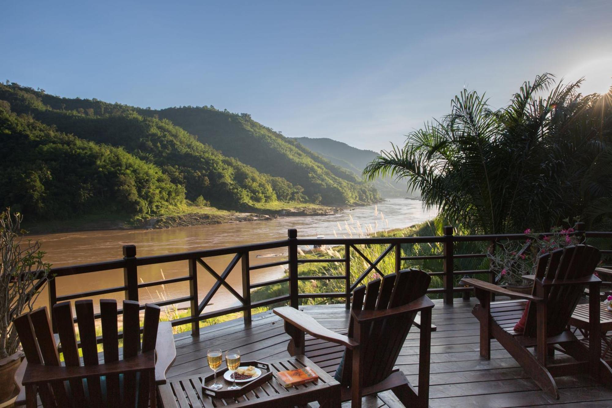The Luang Say Lodge Muang Pakbèng Exterior foto