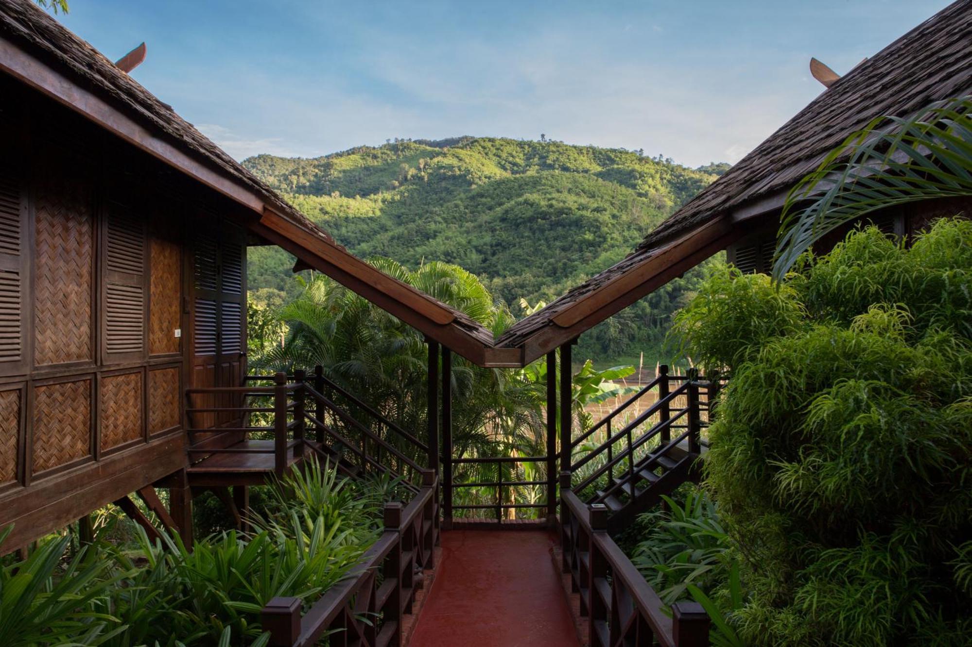 The Luang Say Lodge Muang Pakbèng Exterior foto