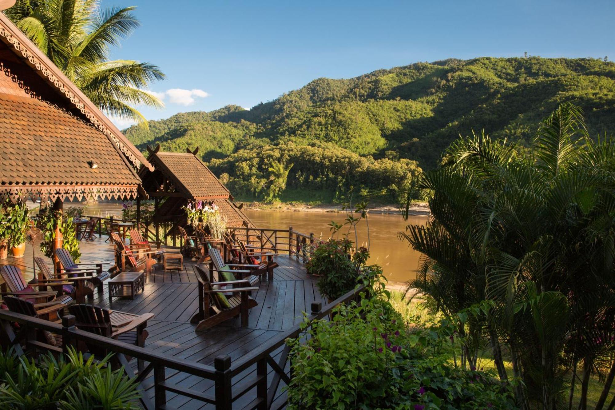 The Luang Say Lodge Muang Pakbèng Exterior foto