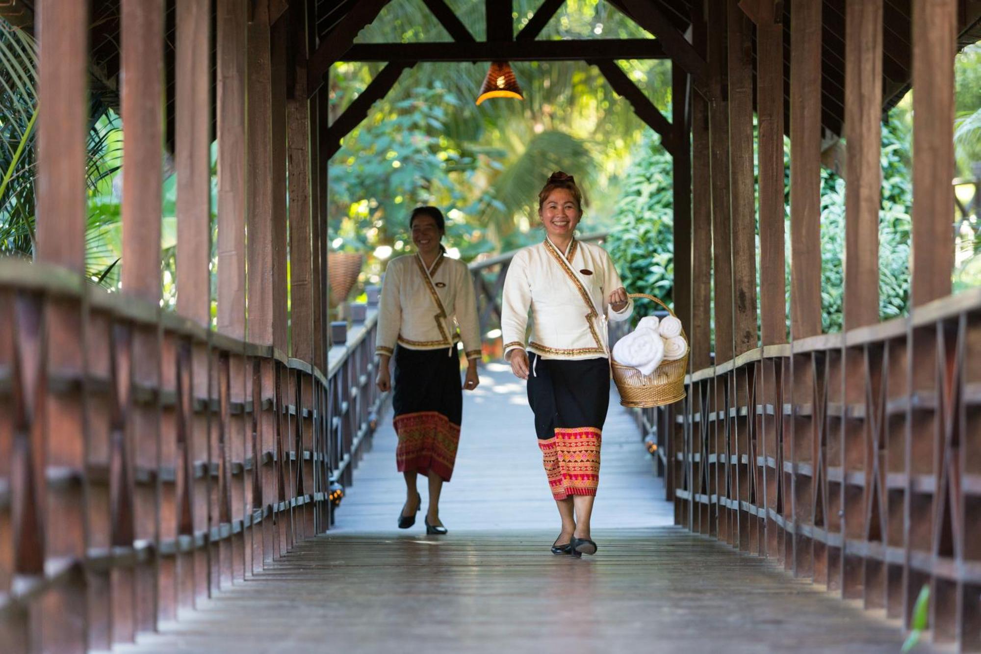 The Luang Say Lodge Muang Pakbèng Exterior foto