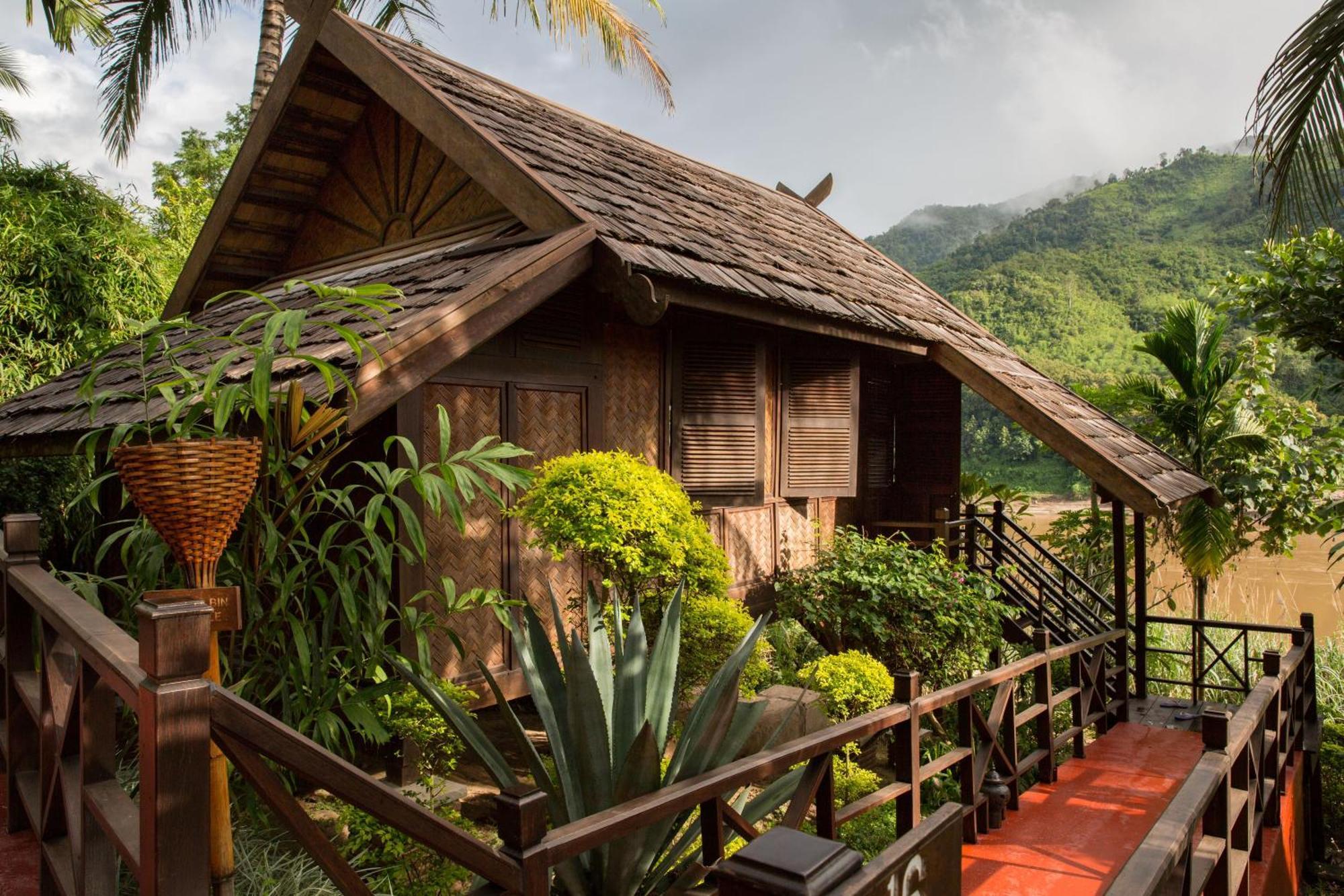 The Luang Say Lodge Muang Pakbèng Exterior foto